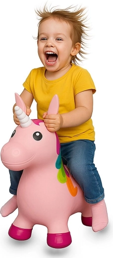 Jamara HoppyDoo licorne sauteur avec pompe