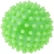 Balle de massage de rééducation Fizjo à picots 6,6 cm verte - 1 pièce