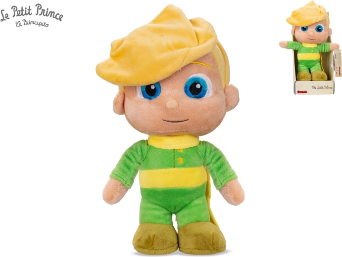 Peluche Le Petit Prince 24,5 cm dans une boîte cadeau