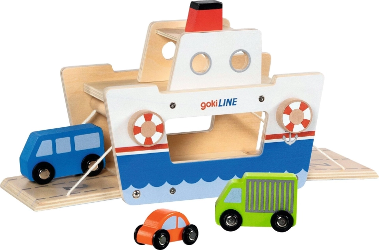 Ferry en bois pour voitures gokiLine