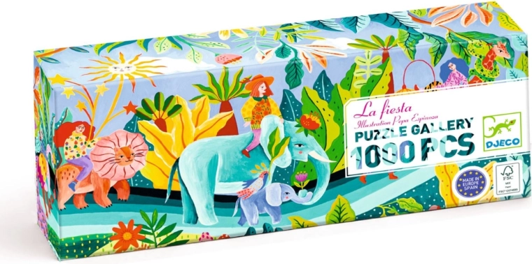 Puzzle Djeco La fiesta 1000 pièces