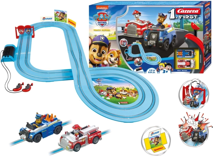 Circuit automobile Carrera First Pat' Patrouille 2,9 m