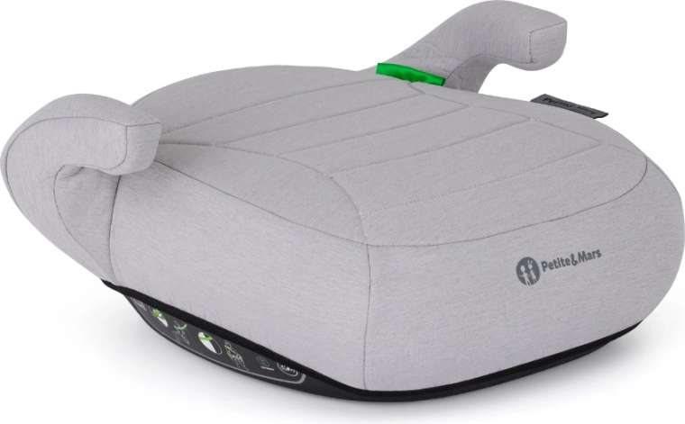 Rehausseur PETITE&MARS Zuno Gentle Grey pour enfants 125–150 cm