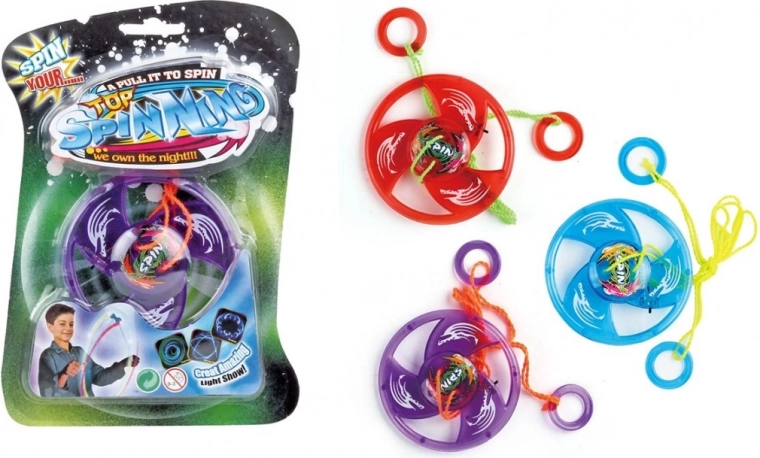 Toupie lumineuse hélice