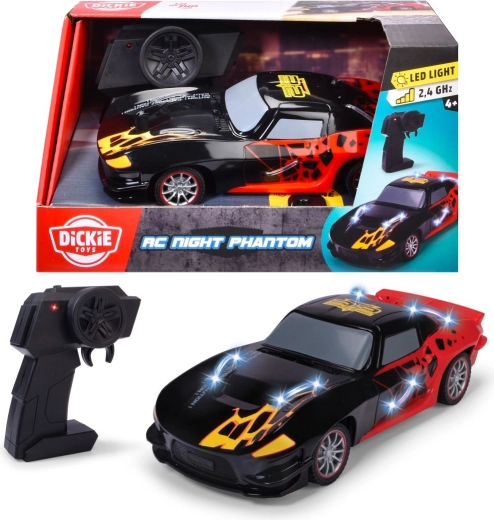 Voiture RC Night Phantom avec éclairage LED, 20 cm