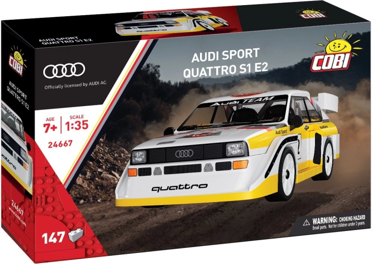 Cobi Audi Sport Quattro S1 E2 1:35 (147 pièces) - 1 pièce