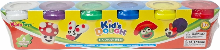 Pâte à modeler – set de 6 pots