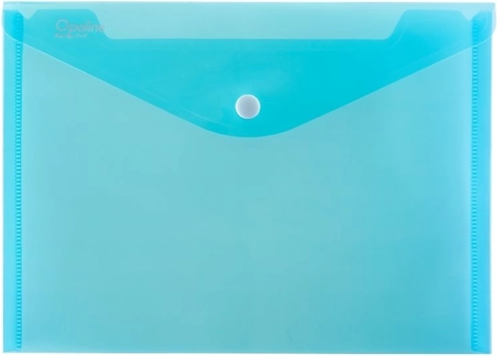 Classeur avec bouton-pression Opaline Menthe pour format A5