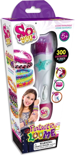 Tasia set de tressage pour fabriquer des bracelets en élastiques – 300 pcs sans latex