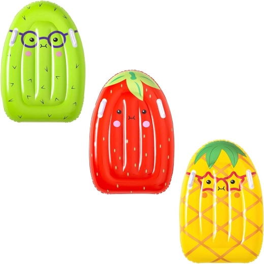 Planche de flottaison gonflable Bestway motif fraise 84 × 56 cm