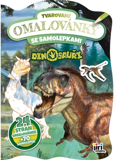 Coloriages découpés dinosaures