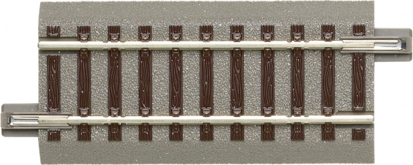 Roco geoLINE rail droit avec embase 76,5 mm