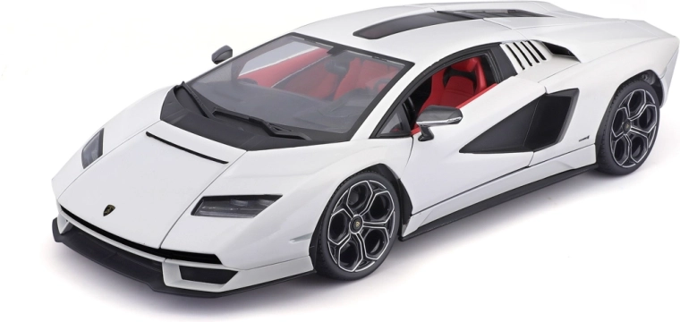 Maisto Lamborghini Countach LPI 800-4 modèle blanc 1:18