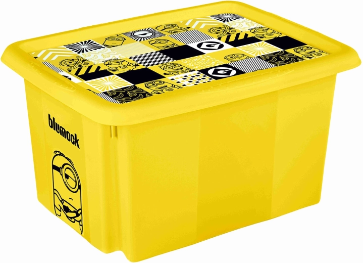 Boîte de rangement MINIONS avec couvercle 15 l