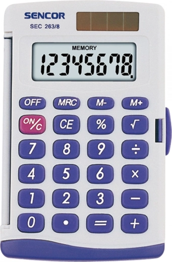 Calculatrice de poche SEC 263/8