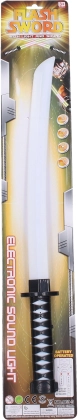 Sabre samouraï lumineux avec sons 58 cm