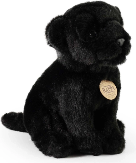 Panthère noire en peluche assise 23 cm ÉCO-RESPONSABLE