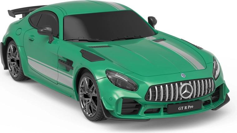 Reel Toys Mercedes-Benz AMG GT R PRO voiture RC télécommandée 1:24 verte 17 cm