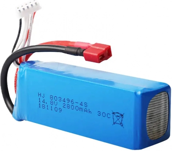 Batterie de rechange 14,8 V 2800 mAh pour bateau FT011