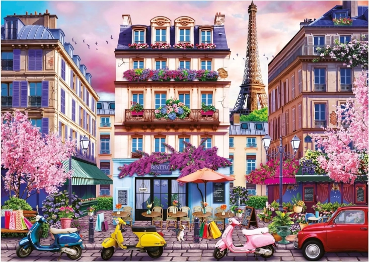 Puzzle Educa Quartier commerçant parisien 500 pièces