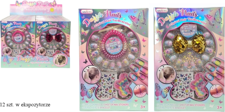 Kit coloré de manucure et de stylisation des ongles pour enfants