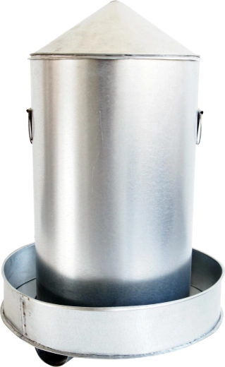 Tube à grain 25 kg en métal galvanisé