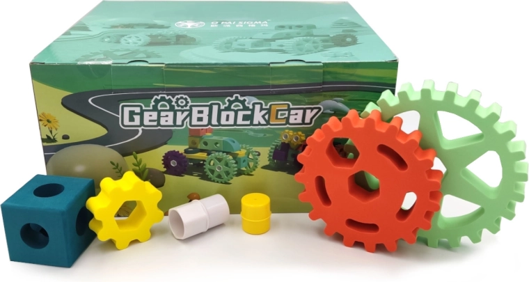 Blocs de construction en mousse GEAR JOY – 77 pièces