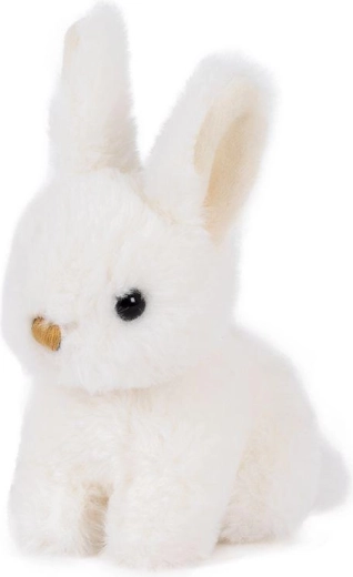Lapin en peluche neige 15 × 12 cm