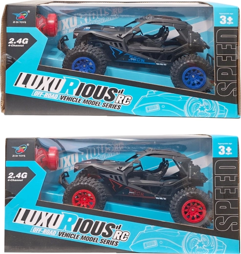 Voiture RC tout-terrain télécommandée avec chargeur