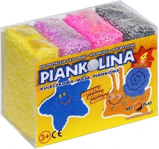 Piankolina 4 cubes jaune