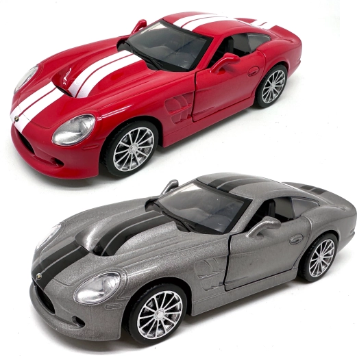 Modèle réduit métallique Shelby Series Two à l’échelle 1:43 - 1 pièce