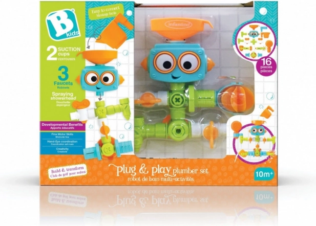 Robot de bain avec douche Infantino