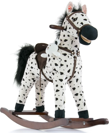 Cheval à bascule Milly Mally Mustang black dot