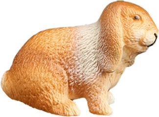Figurine de lapin brun BALULU