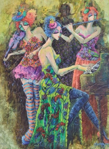 ANATOLIAN Puzzle Trio coloré 1000 pièces