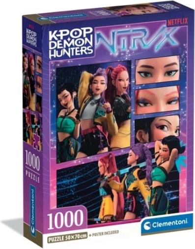 Puzzle Clementoni K-Pop Demon Hunters 1000 pièces