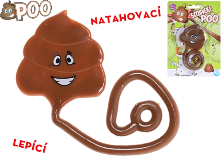 Crotte collante et extensible 32 cm – jouet amusant pour enfants