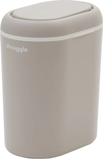 Poubelle à couches Shnuggle Eco Touch taupe