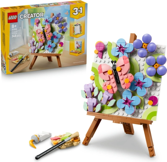LEGO Creator Tableau décoratif avec des fleurs