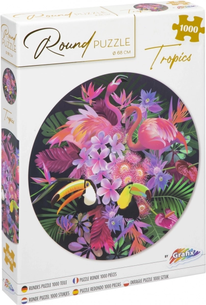 Puzzle rond Tropic 1000 pièces