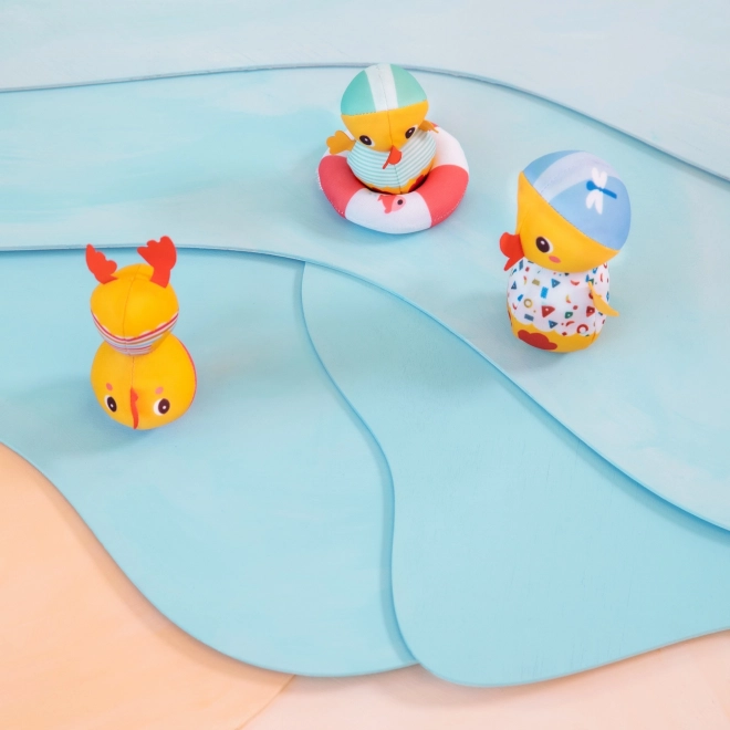 Lilliputiens famille de canards jouet de bain
