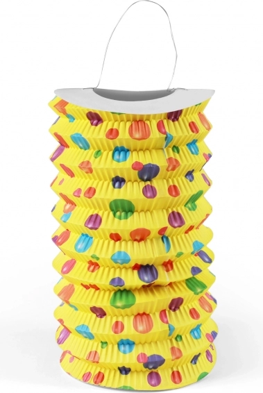 Lampion en papier avec motif de ballons 15 cm