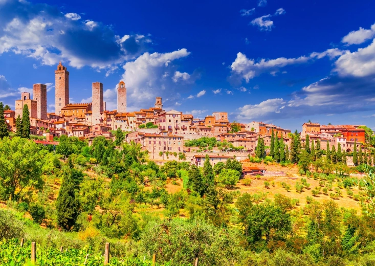 Puzzle Enjoy San Gimignano, Italie, 1000 pièces
