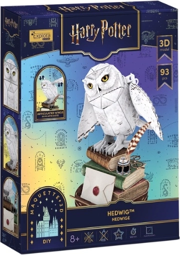 Puzzle 3D Cubic Fun Harry Potter Hedwige
