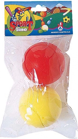 Ballons en mousse 6,5 cm – lot de 2 pièces