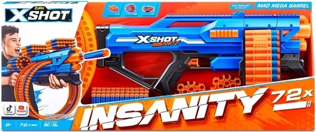 ZURU X-Shot Insanity méga lanceur Mega Barrel