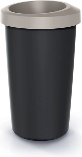 Poubelle Compacta R Drop 25 l, brun clair
