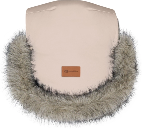 Petite&mars gants pour poussette Furry Rose Petal