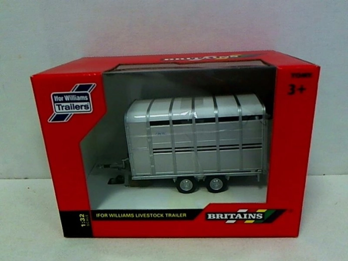 Britains remorque de transport de bétail Ifor Williams 1:32