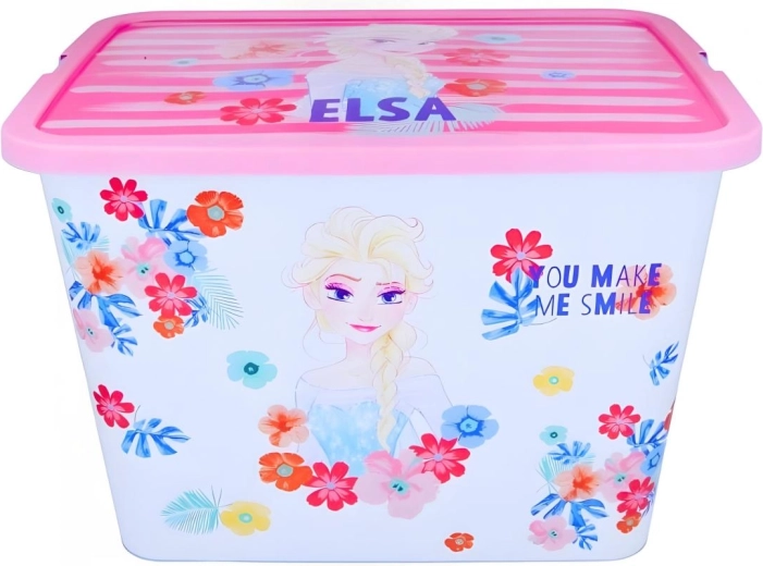 Boîte de rangement avec couvercle à clip Frozen Stor - 1 pièce